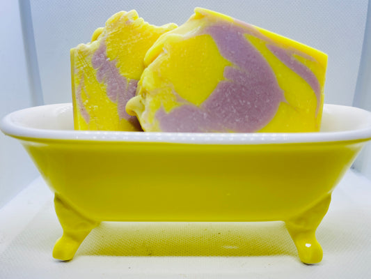 Lavender Lemonade Goat Milk Soap