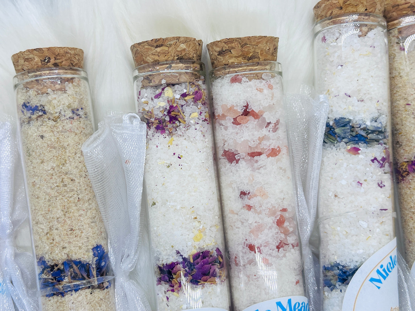 Botanical Bath Salt Tubes
