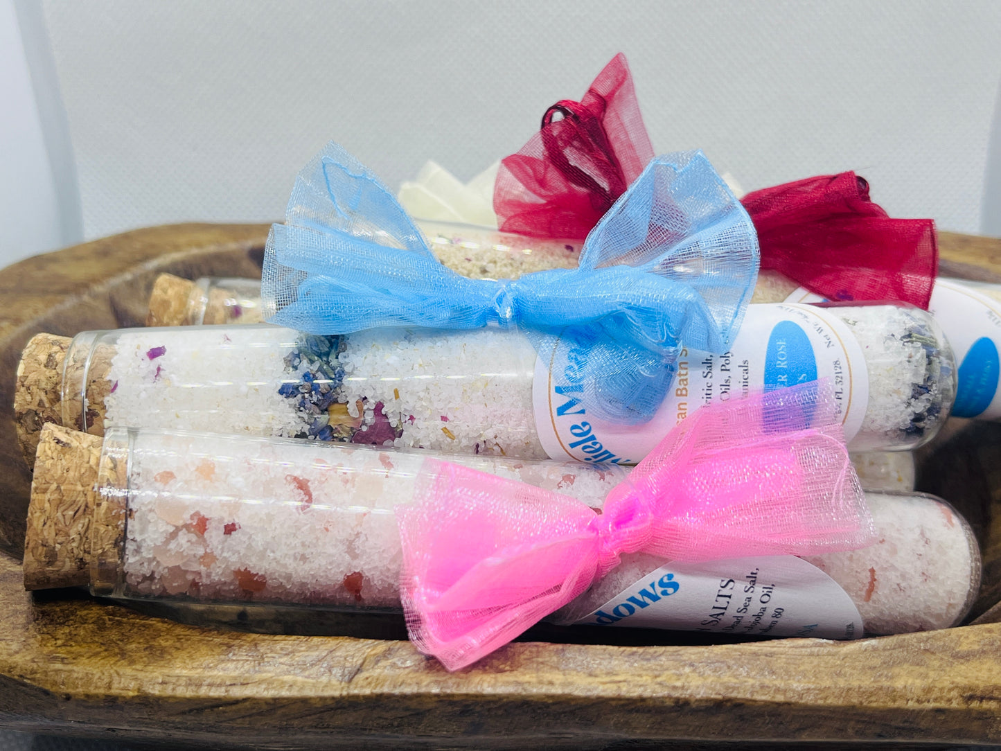 Botanical Bath Salt Tubes