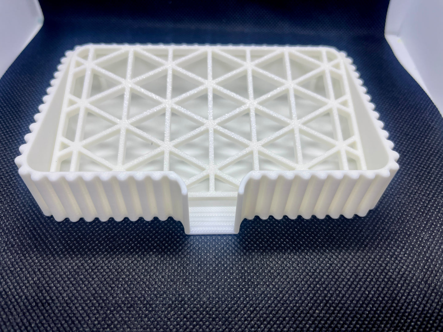 Solid White Soap Dish