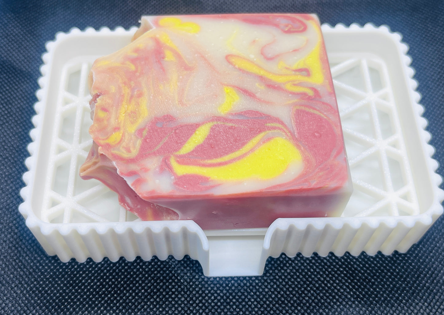 Solid White Soap Dish