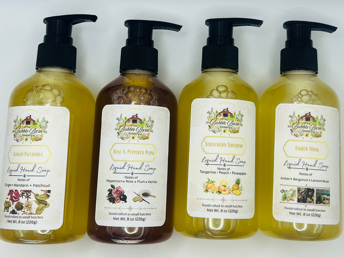 Handcrafted Liquid Soap with Pump