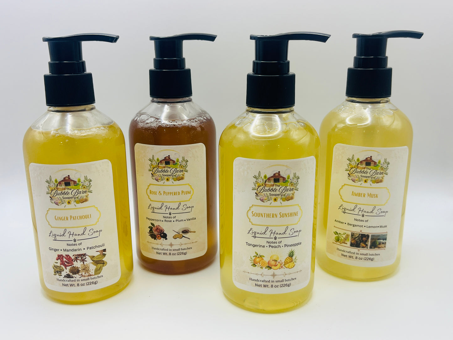 Handcrafted Liquid Soap with Pump
