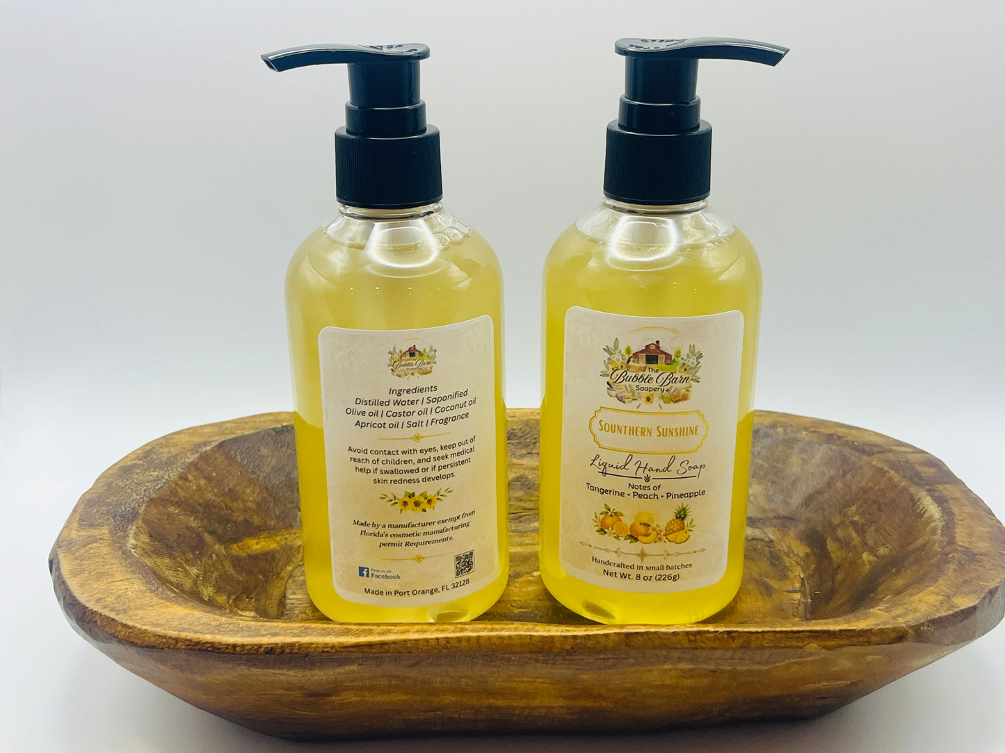 Handcrafted Liquid Soap with Pump